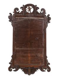 A Chippendale Parcel Gilt Mahogany Mirror