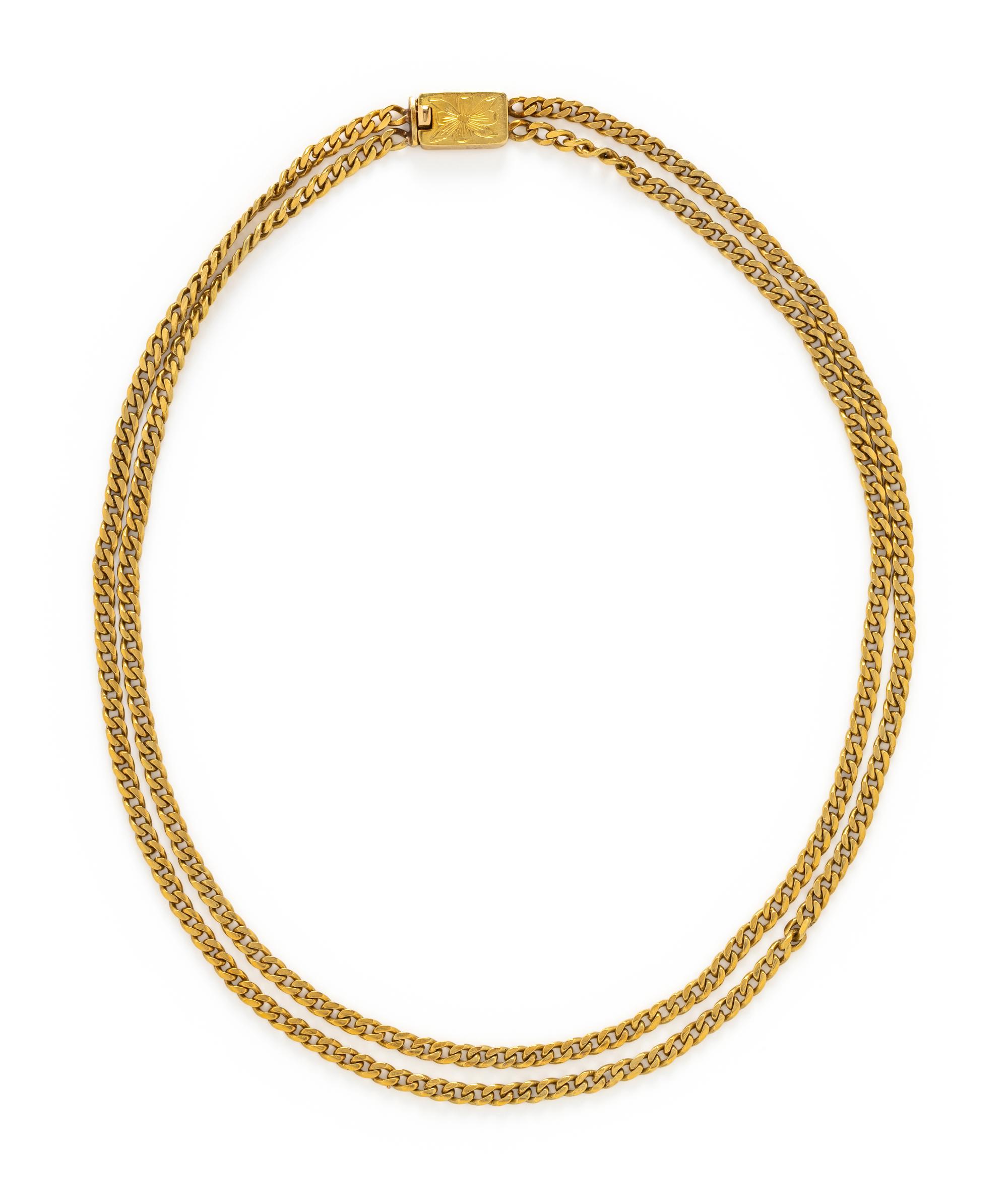 YELLOW GOLD NECKLACE