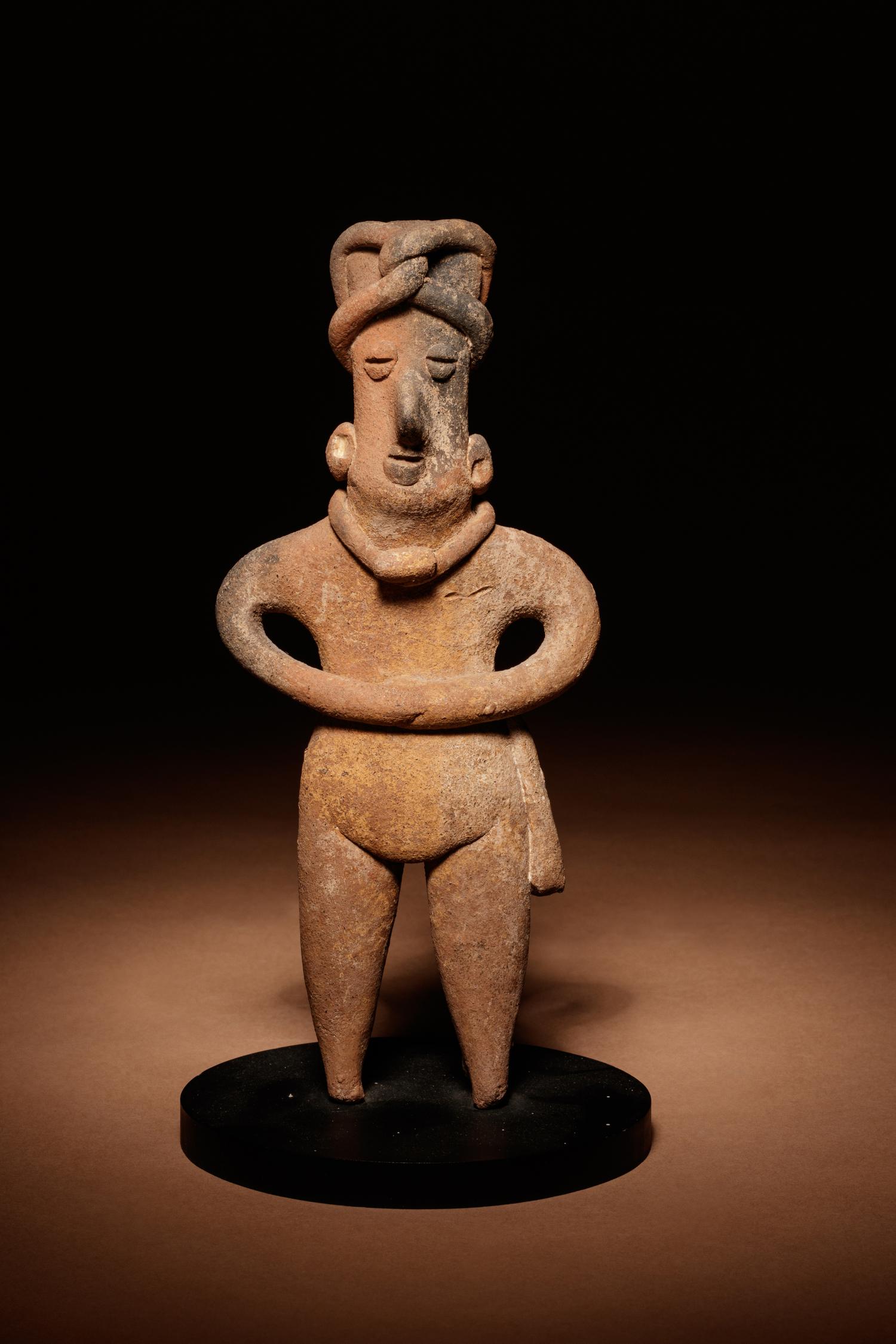 A Colima Terracotta Standing Figure