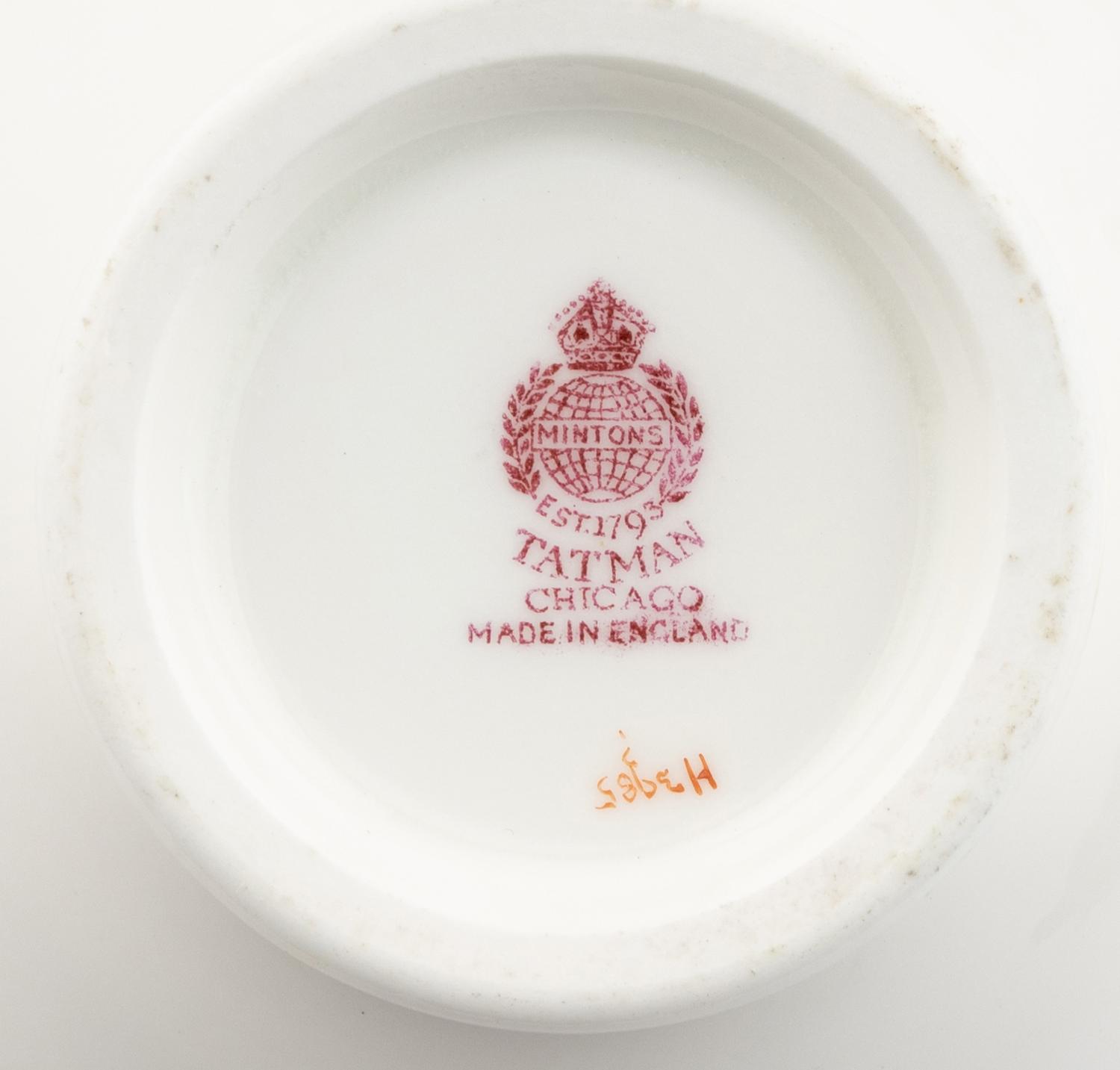 An Assembled Group of Minton Porcelain Table Articles