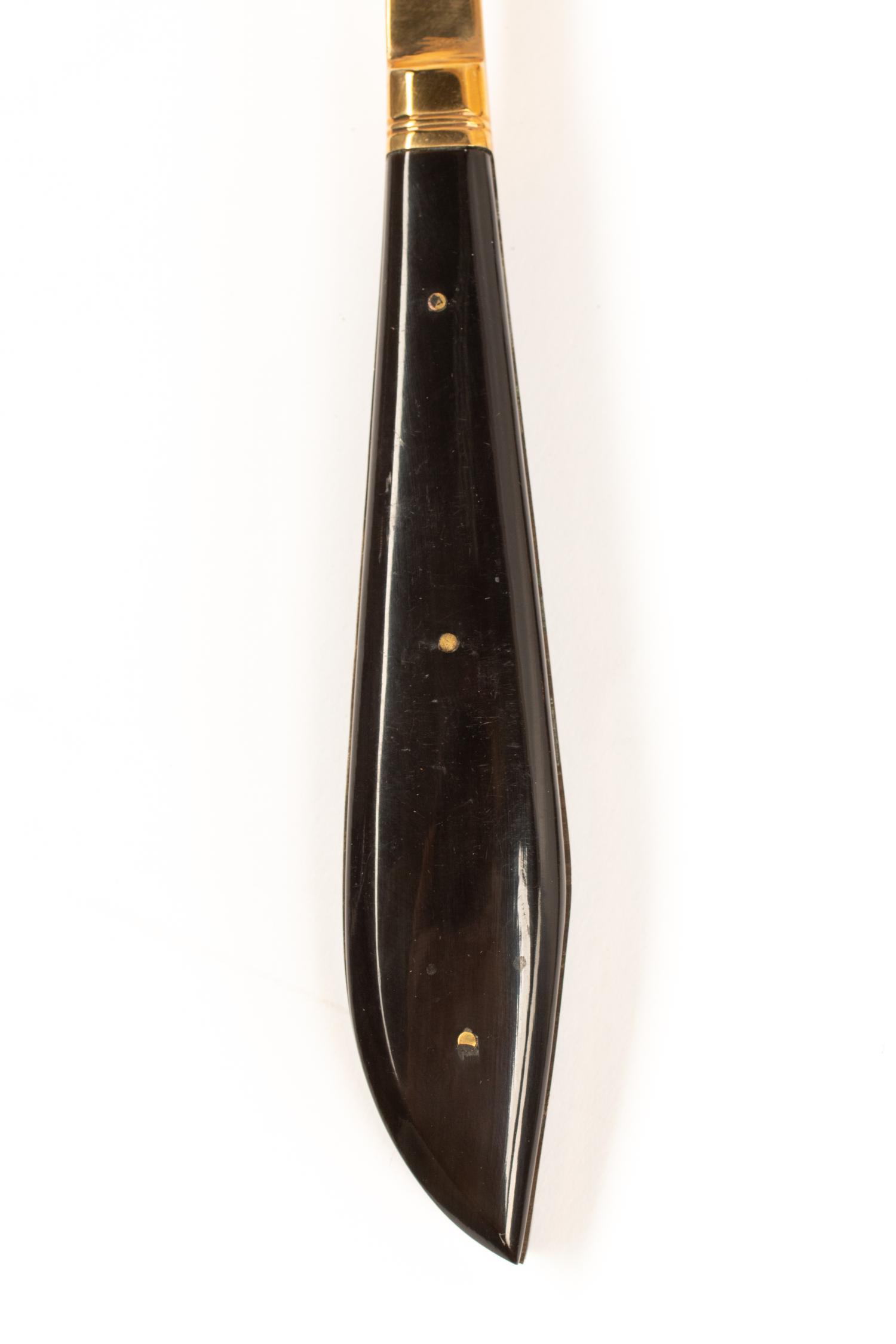 A Collection of Gold-Plated Serving Articles