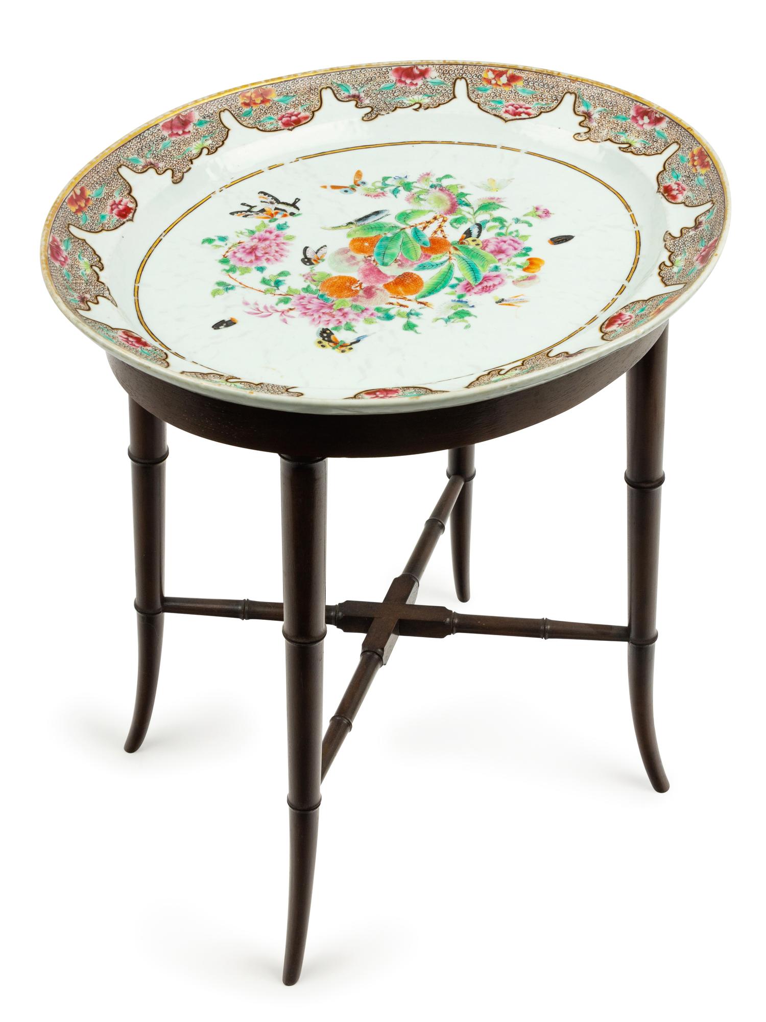 A Chinese Famille Rose Porcelain Charger
