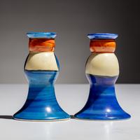 Clarice Cliff (English, 1899–1972) — United Services Two Cruet Figures