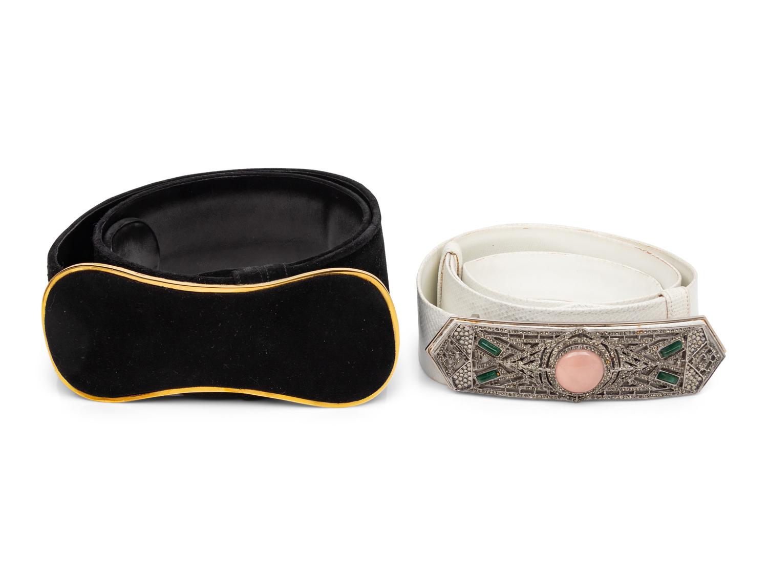 Judith Leiber, Two Belts