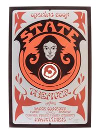 [MUSIC] -- [POSTERS]. SINGER, David, artist. A group of 3 posters promoting Jethro Tull, the Allman Brothers Band (SIGNED), and the opening of the State Theater in San Francisco.
