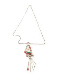 Sterling Silver and Mosaic Inlay Pendant