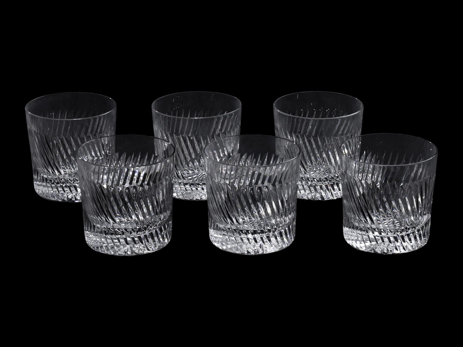 A Set of English Glass Stemware