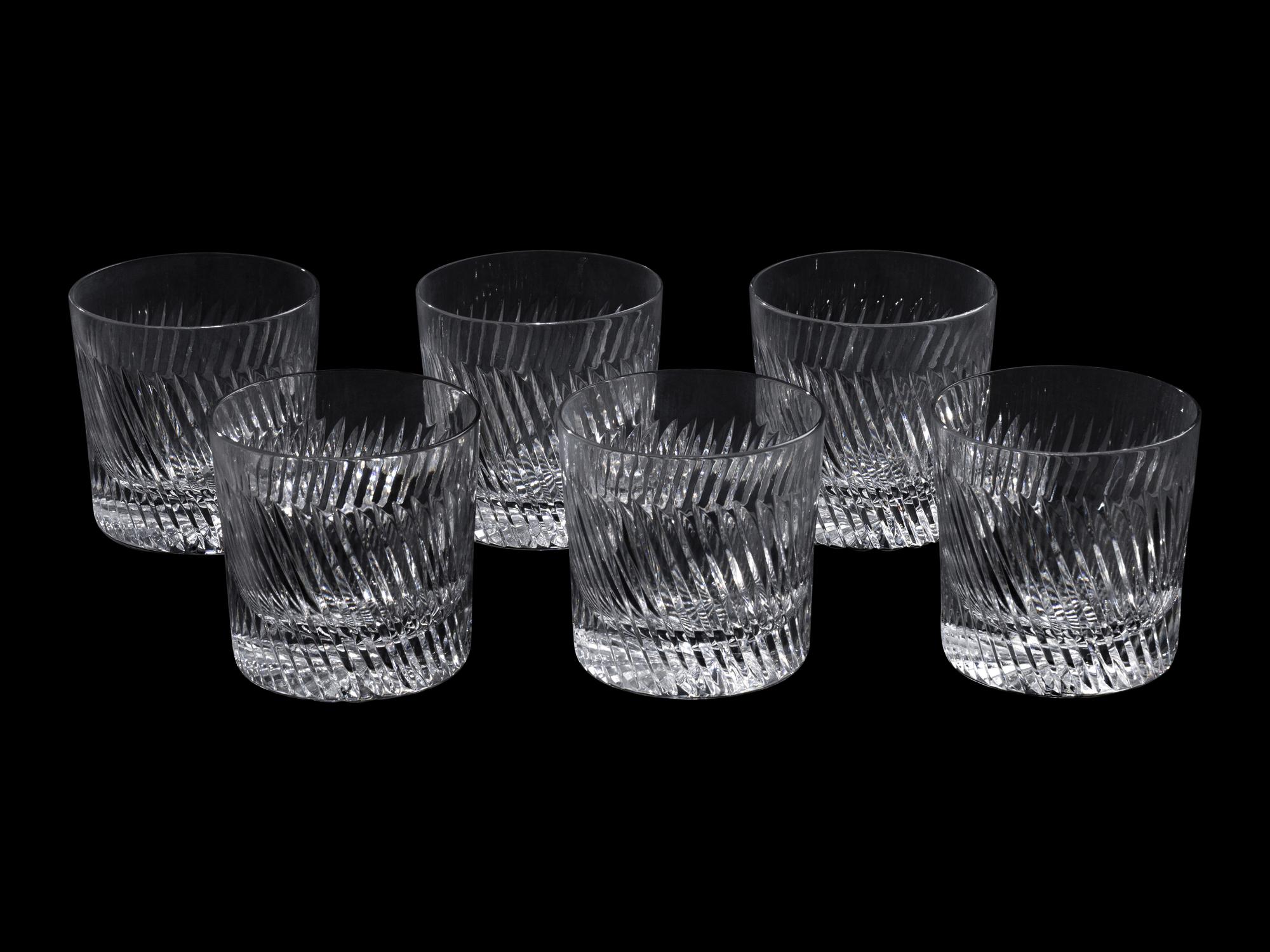 A Set of English Glass Stemware