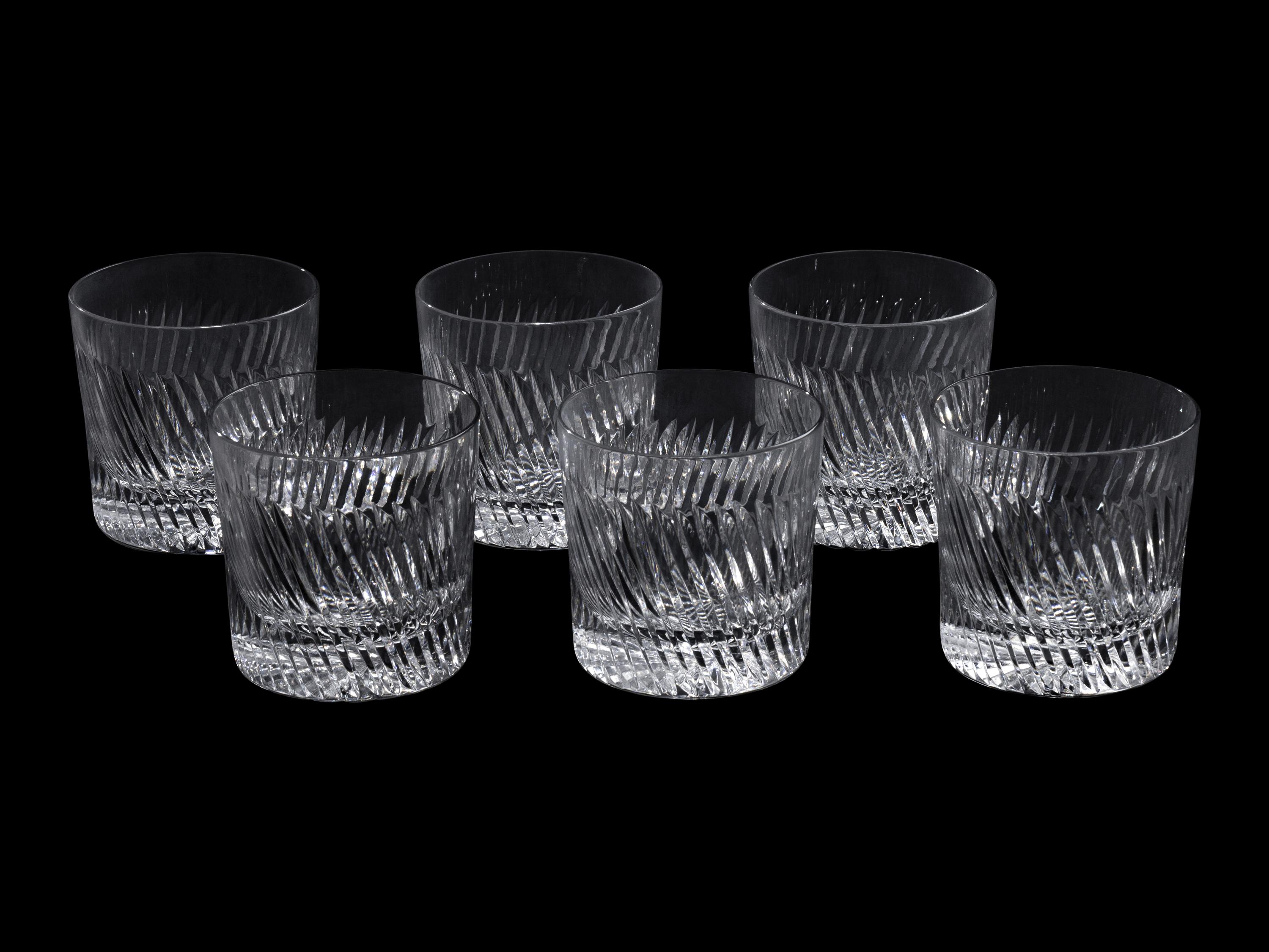 A Set of English Glass Stemware