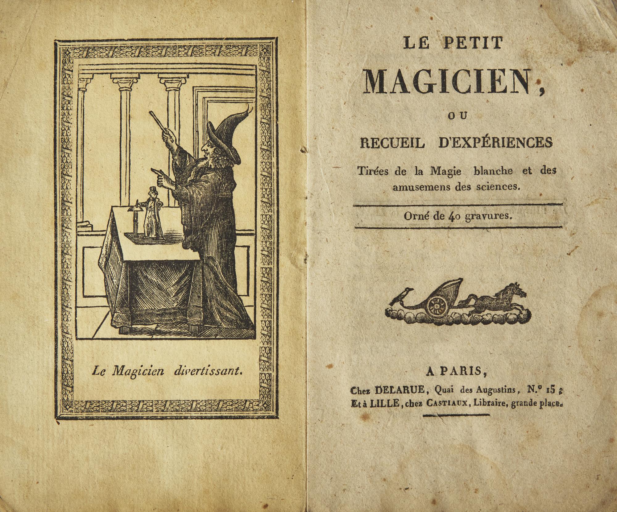 [Magic] Le Petit Magicien, ou Recueil D'Experiences Tirees de la Magie blanche et des amusemens des sciences