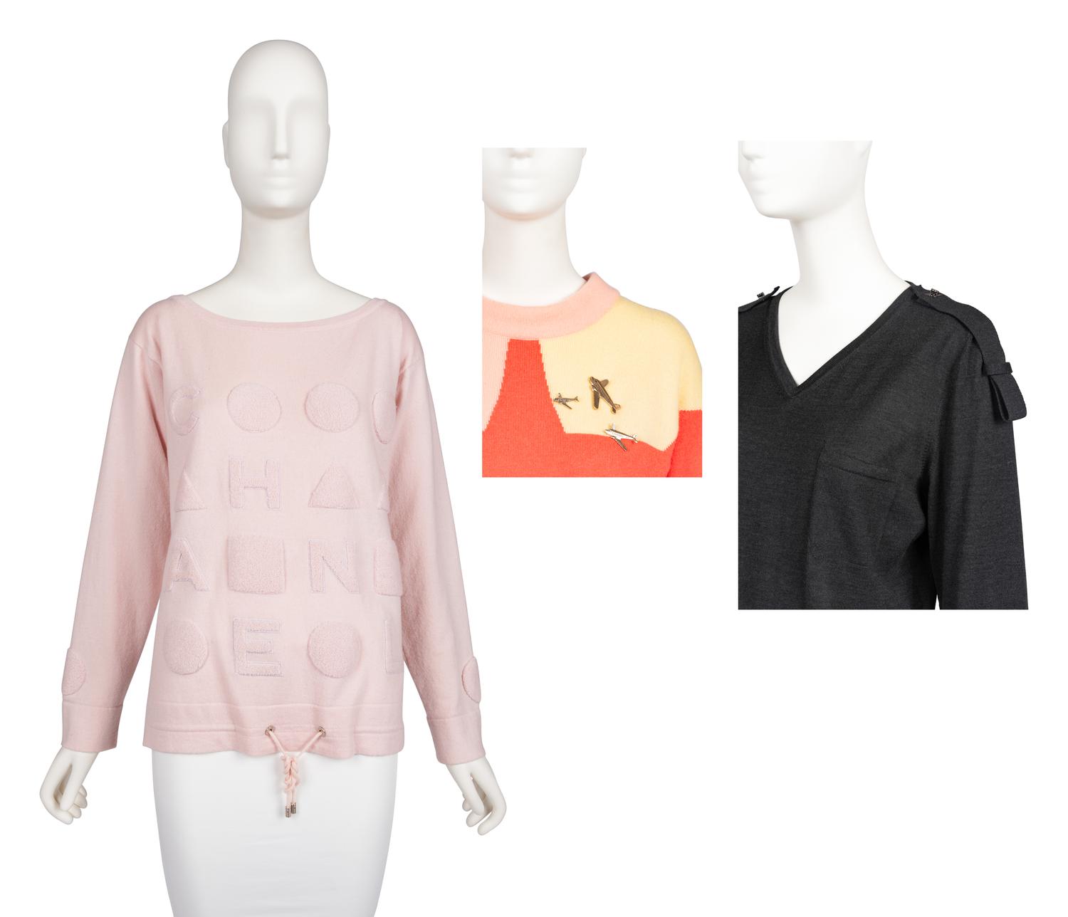 Three Chanel Knit Tops, 2010s