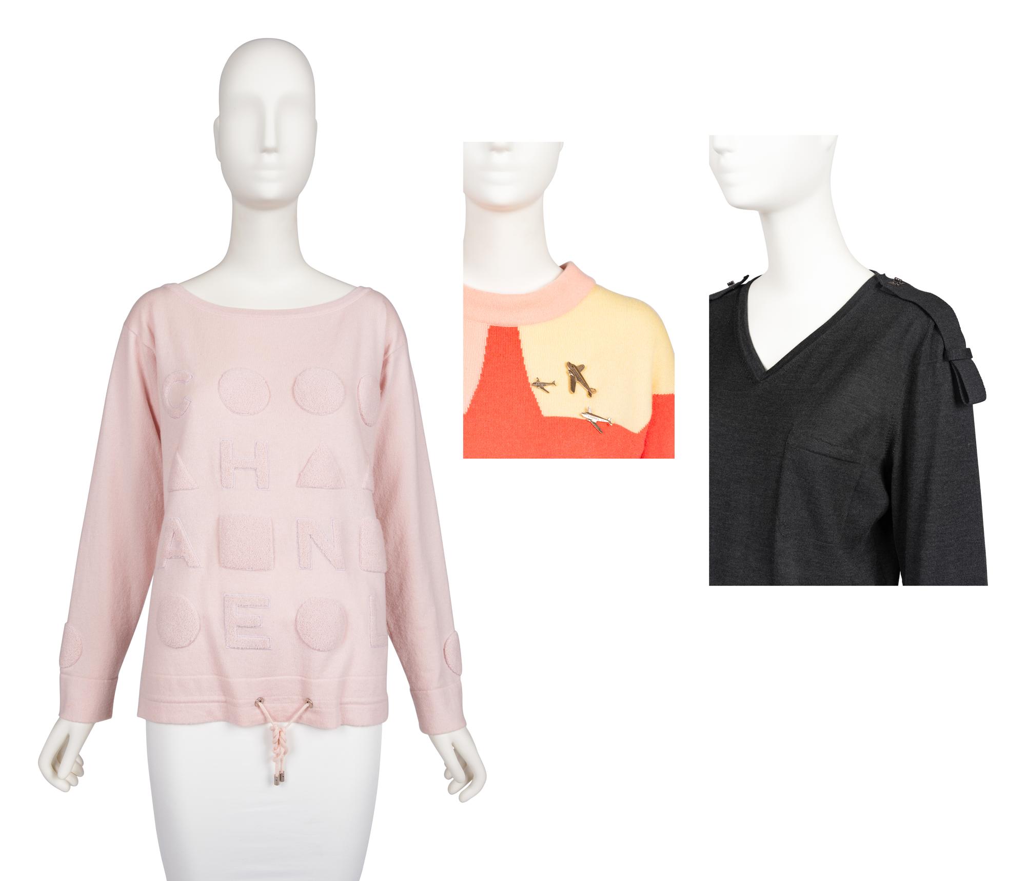 Three Chanel Knit Tops, 2010s