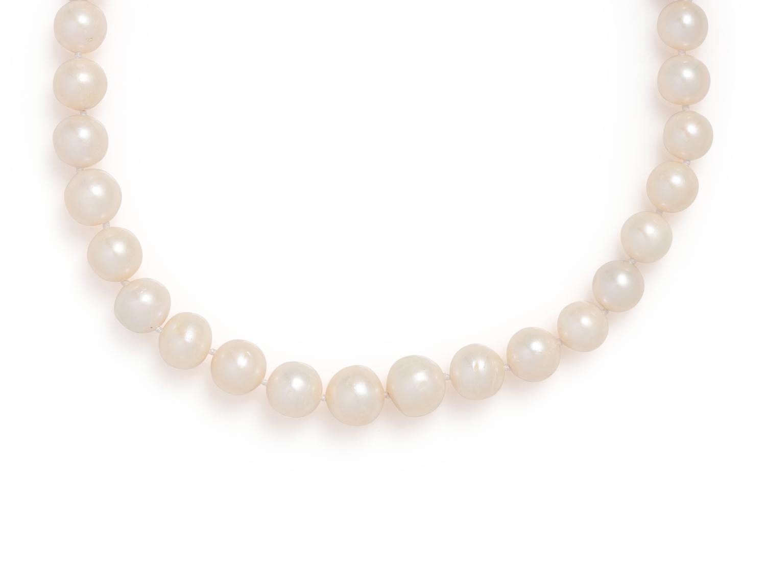 CULTURED SOUTH SEA PEARL NECKLACE