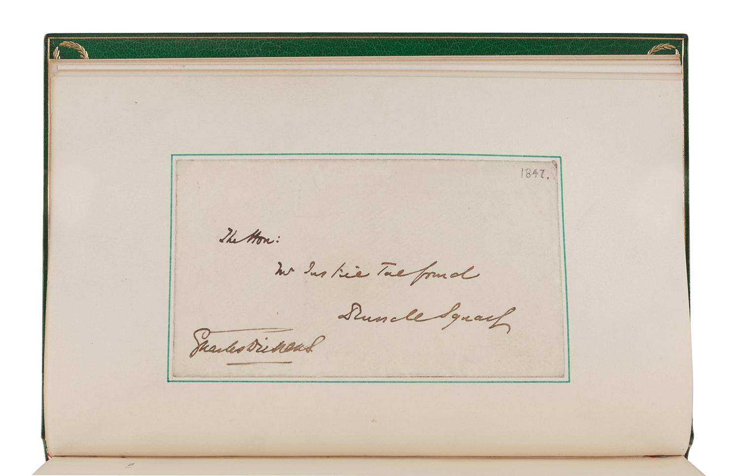 [BINDINGS]. -- [DICKENS, Charles]. FORSTER, John. The Life of Charles Dickens. London: Chapman and Hall, 1872-1874. -- Letters of Charles Dickens . London: Chapman and Hall, 1880-1882.