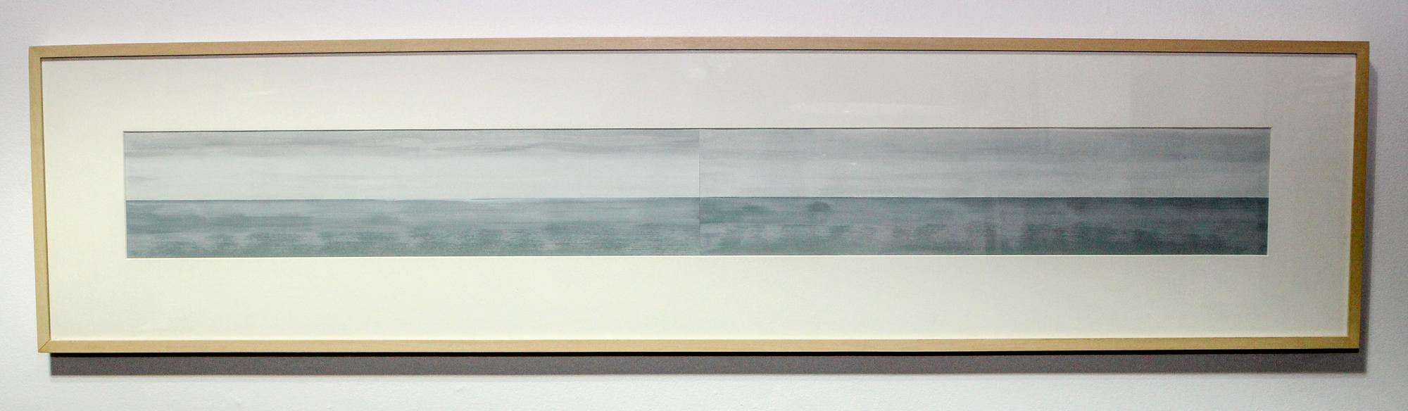 Byron Kim, (American, b. 1961), August 7, 1998-10:00am-Gray Mornings After Two Sunny Days-Roche's Point-Midleton, County Cork, Ireland,