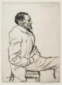 Joseph Conrad Listening to Music