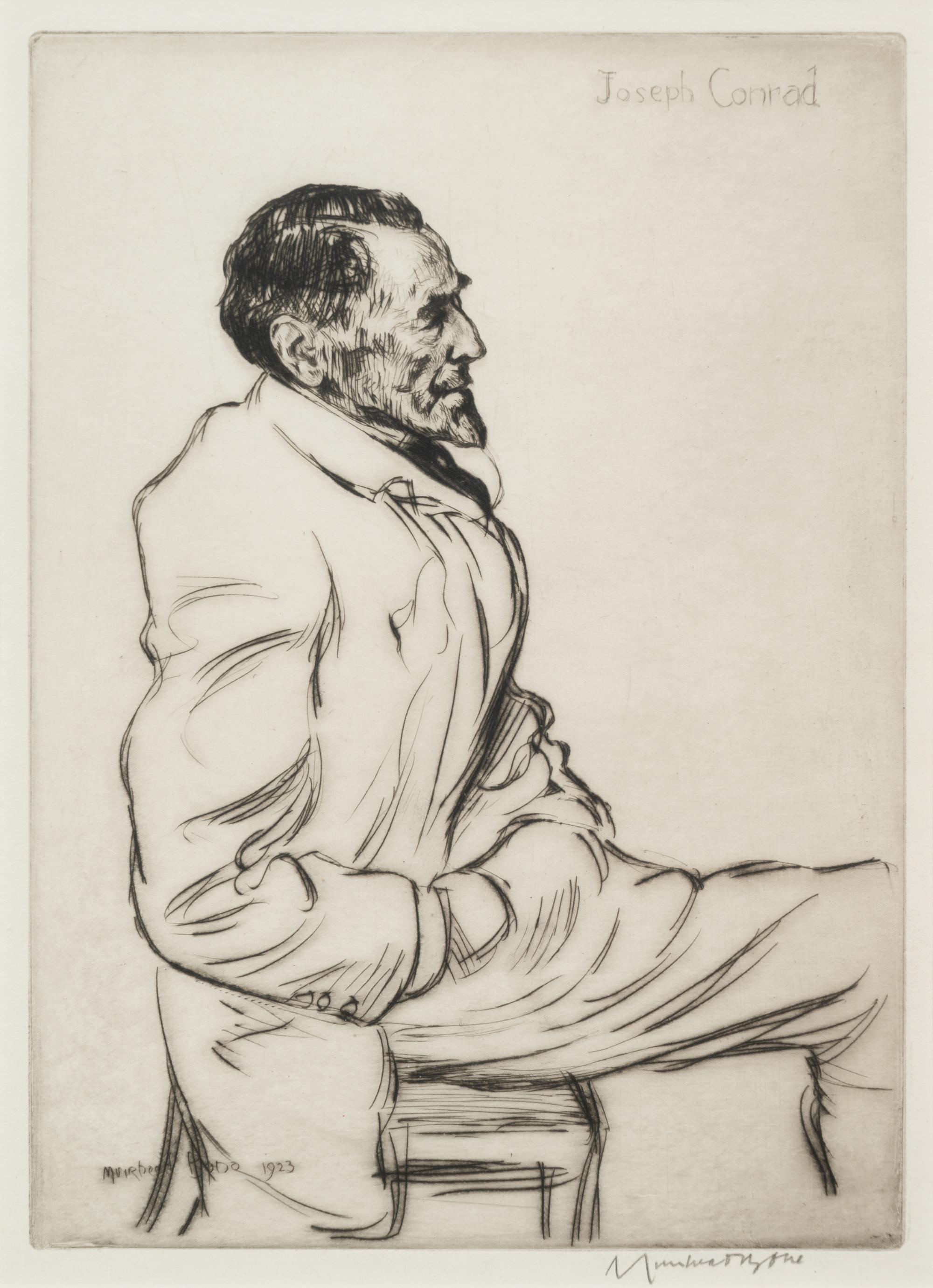 Joseph Conrad Listening to Music