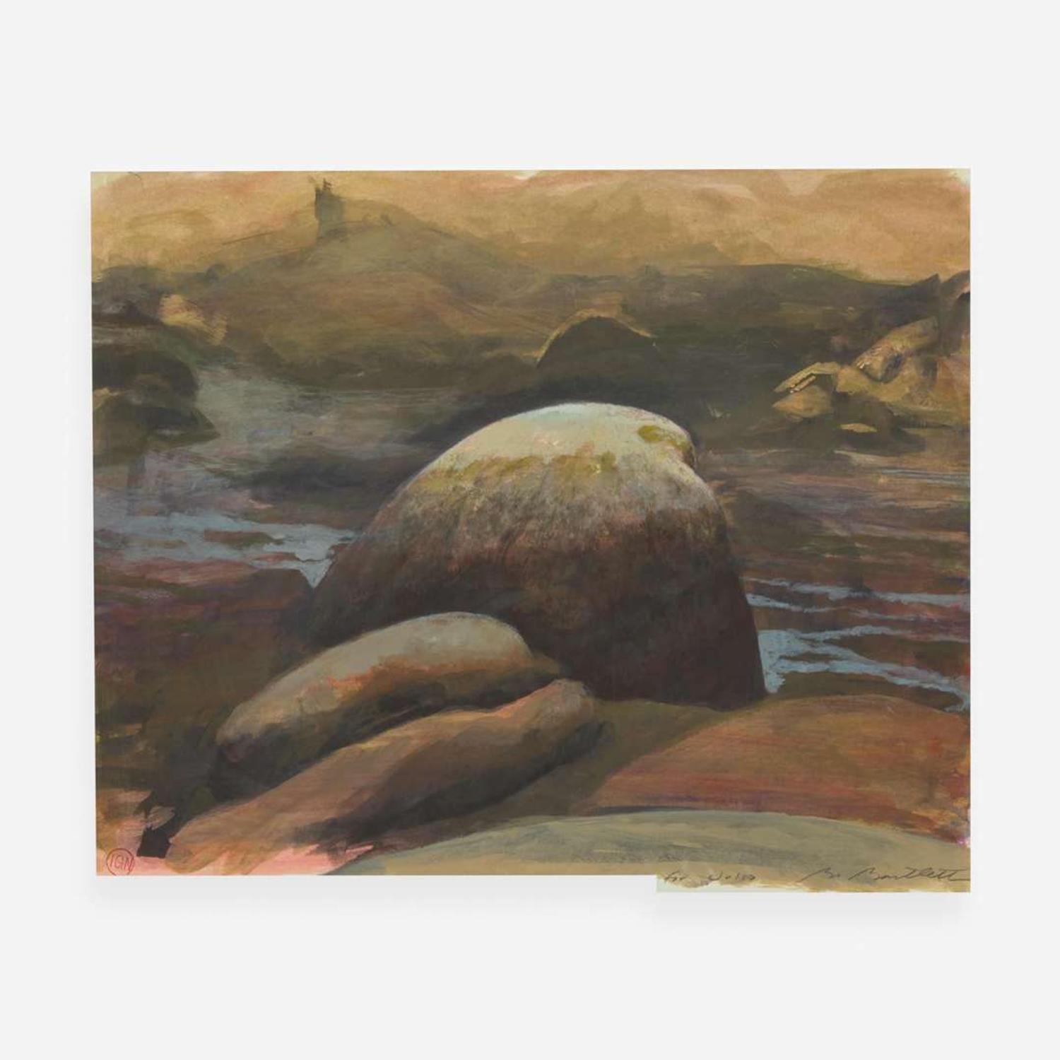 Bo Bartlett (American, B. 1955) Rock Study
