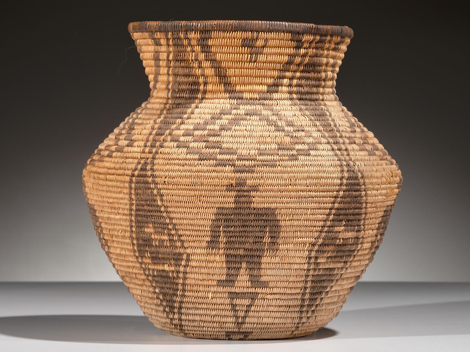 Apache Figural Basket