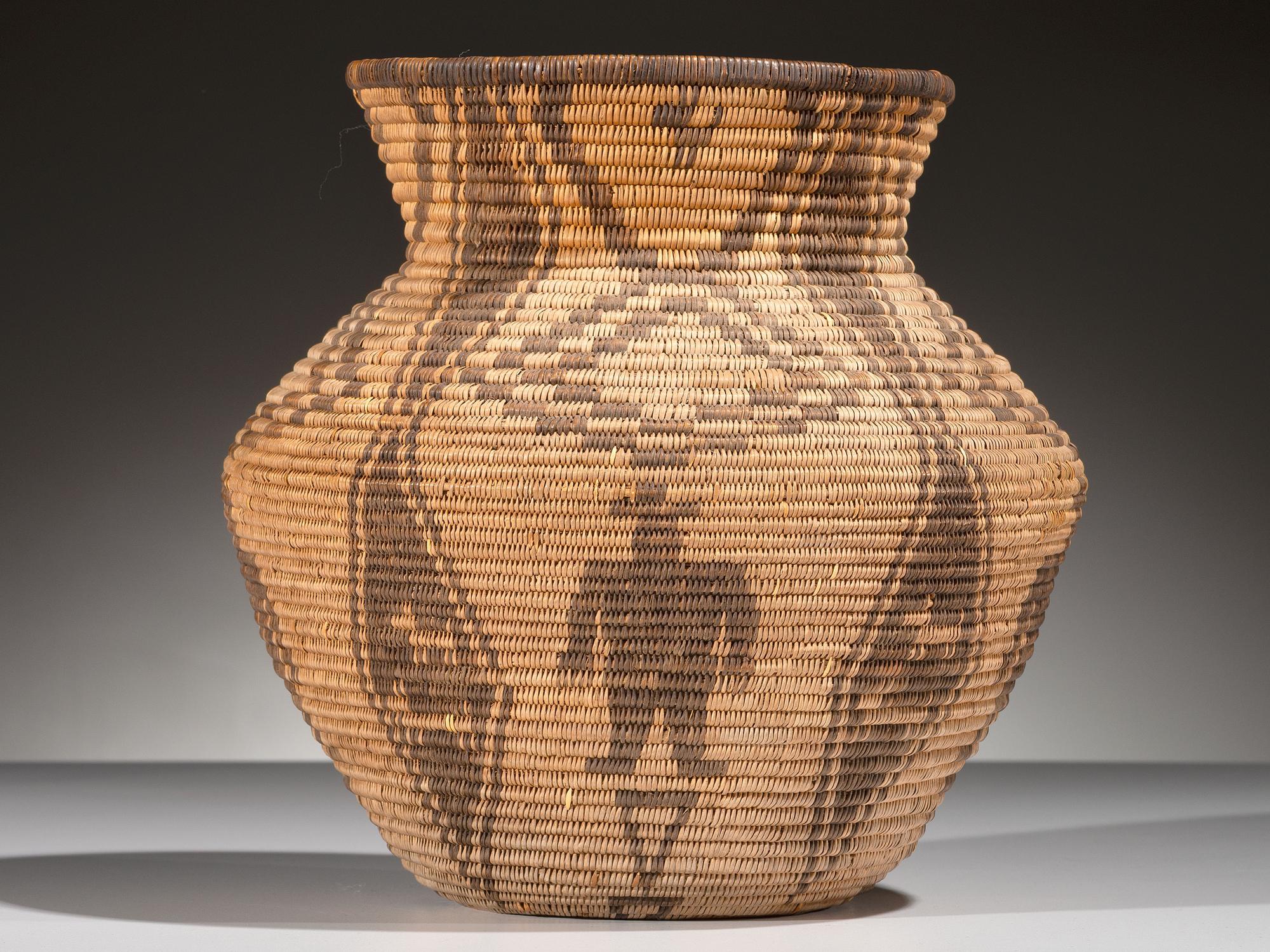 Apache Figural Basket
