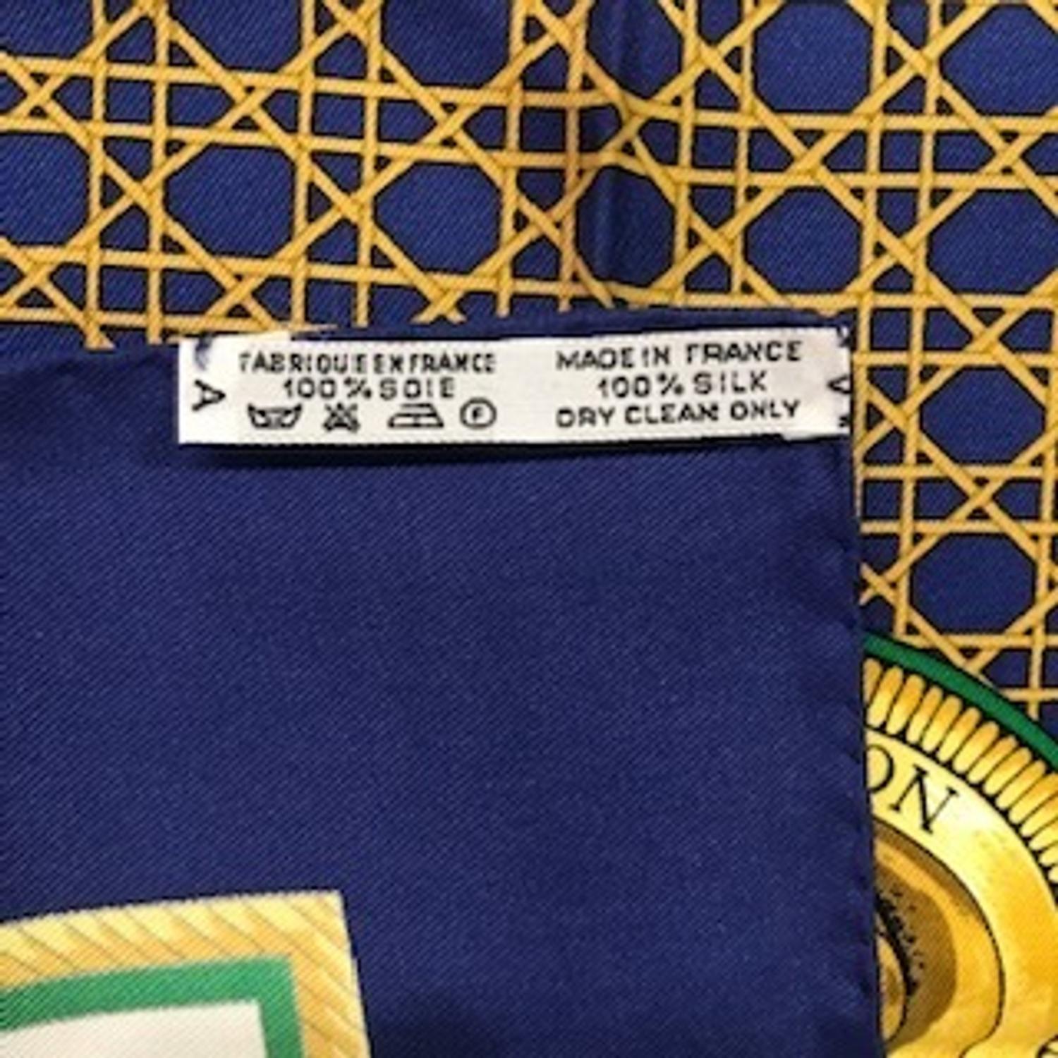 Hermès 90cm Silk Scarf