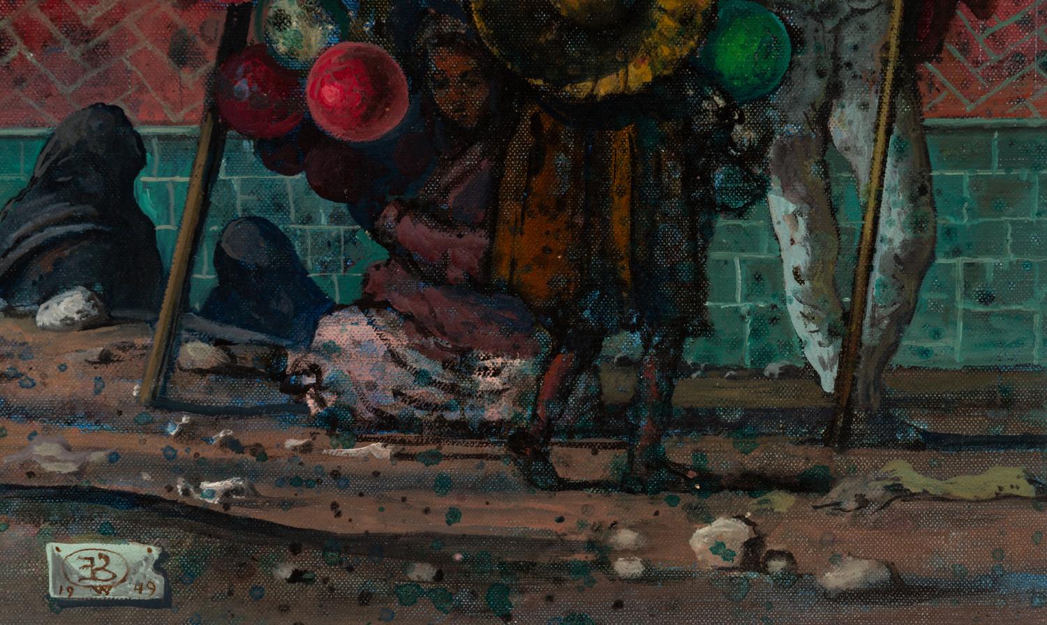 The Balloon Vendor (Luna Mexicana y los Globos) , 1949