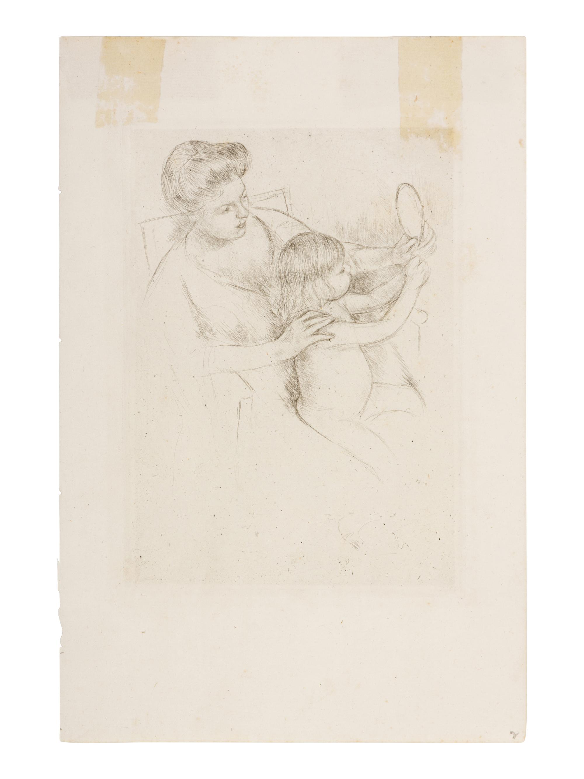 Looking into the Hand Mirror, No. 2 , circa 1905
