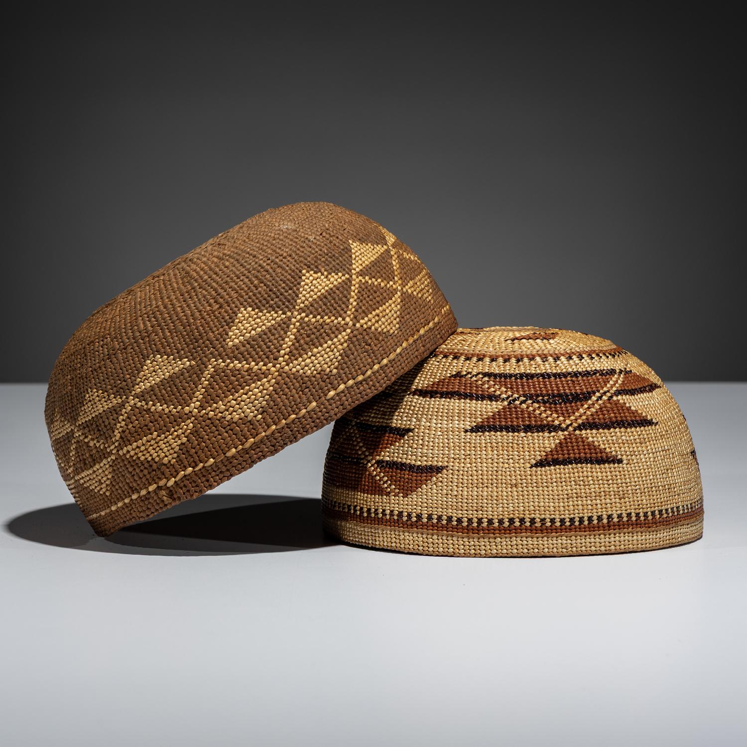 Northern California Basketry Hats