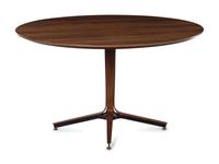 Dining Table and Set of Seven Dining Chairs, Plycraft, USA