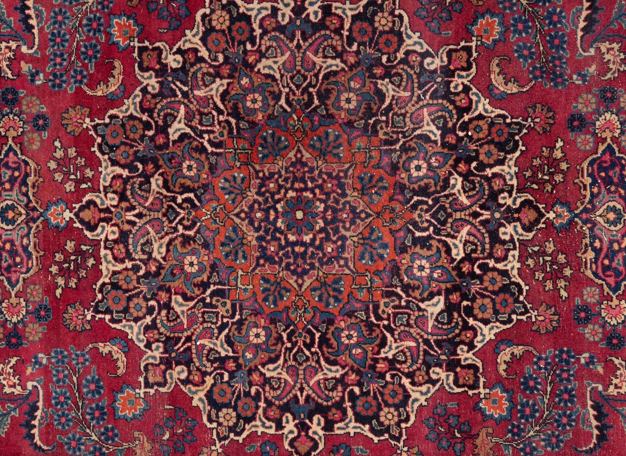 A Nain Wool Rug