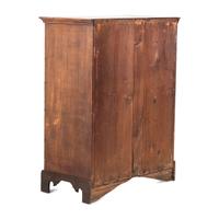 A Chippendale Carved Cherrywood Chest of Drawers
