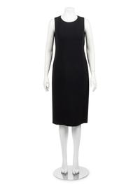 Ralph Rucci Wool Sleeveless Sheath Dress