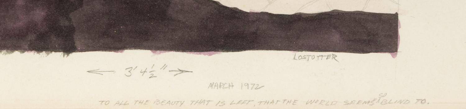 To All The Beauty That Is Left, That The World Seems So Blind To , 1972