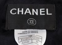A Chanel Black Jacket, Size 36.