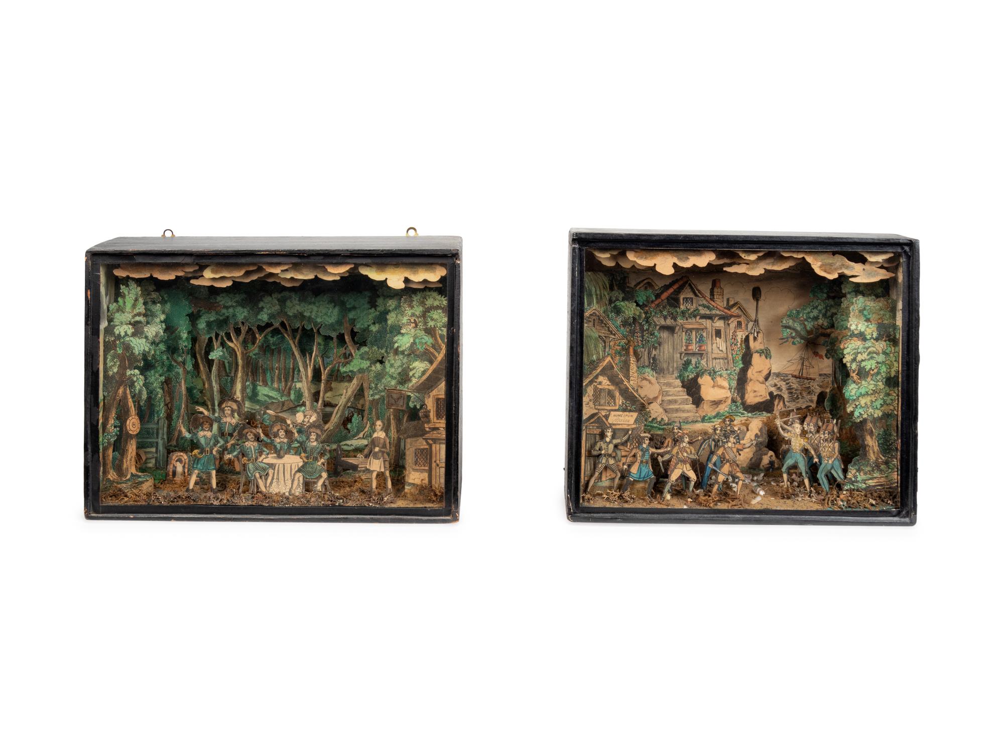 Two Continental Dioramas