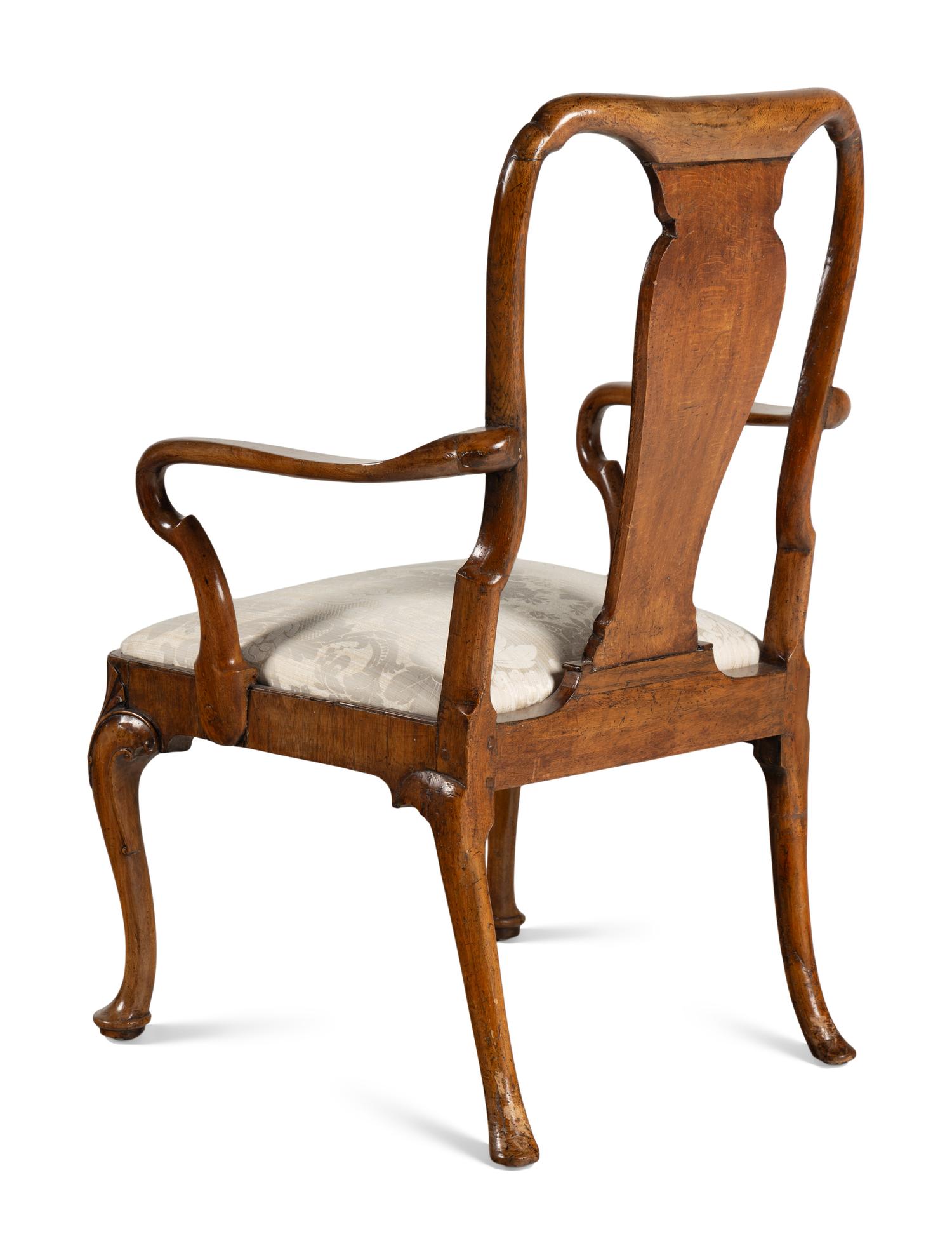 A George I Walnut Armchair