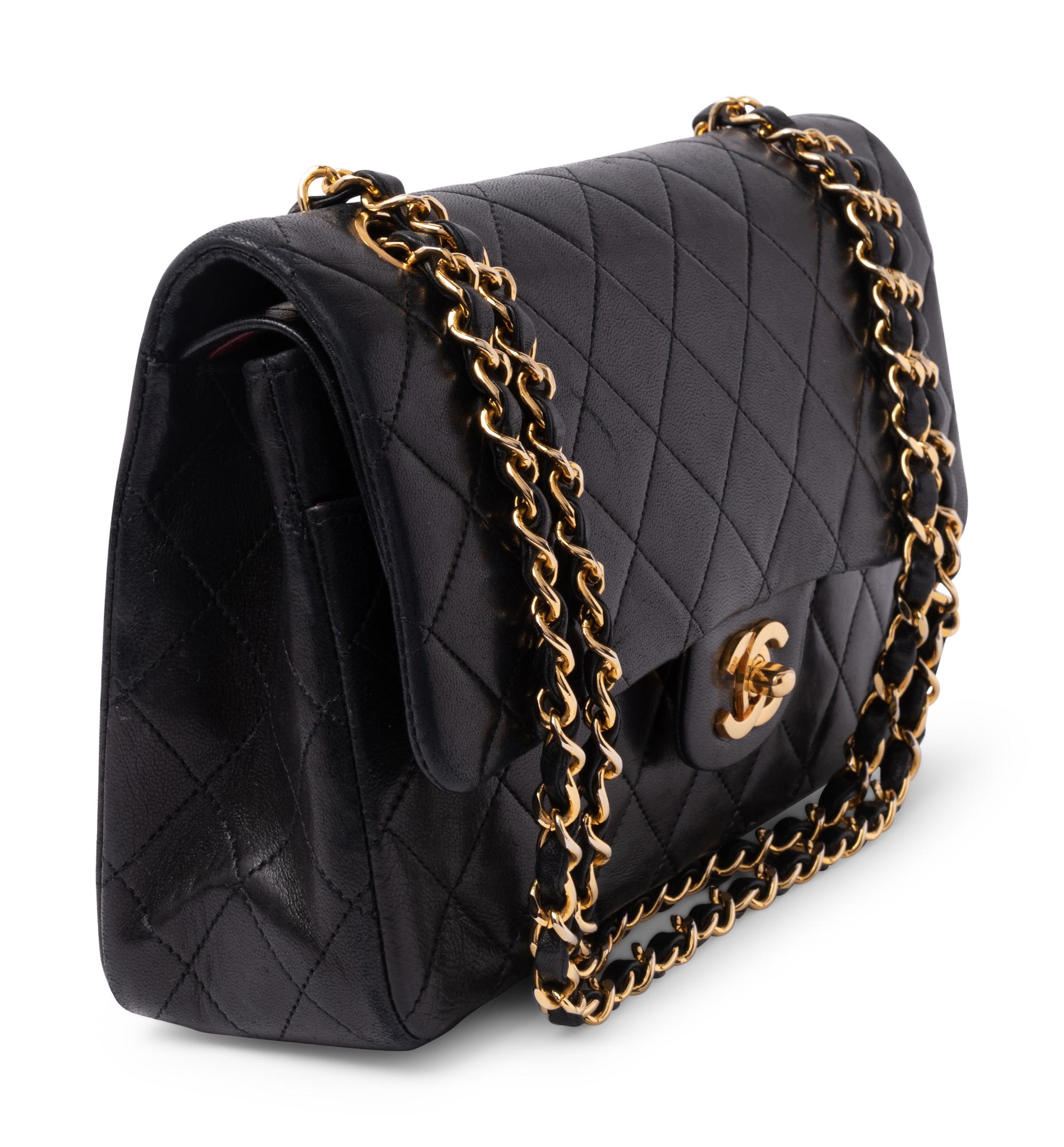 Chanel Quilted Double Flap Bag, 1986-88