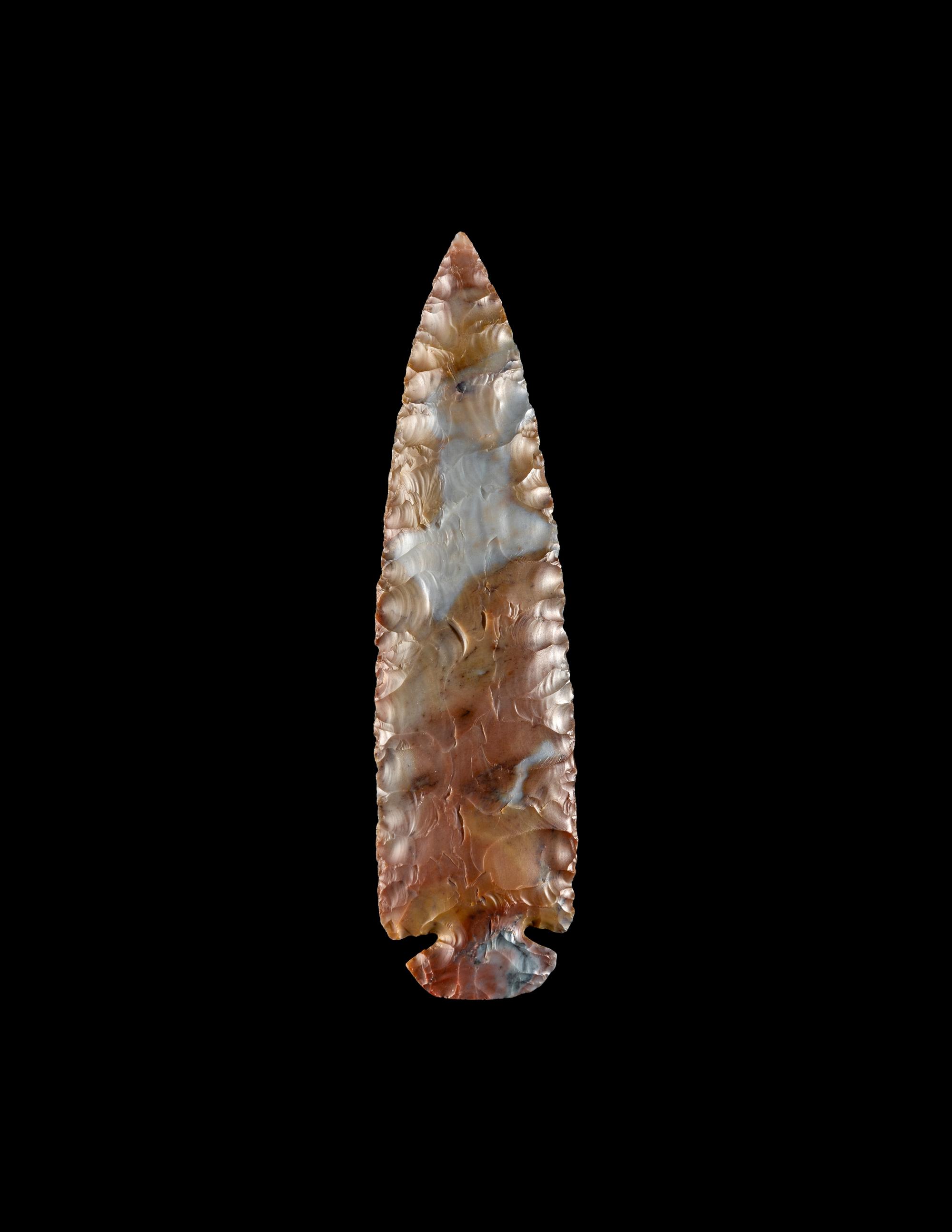 A Native American Flint Projectile Point