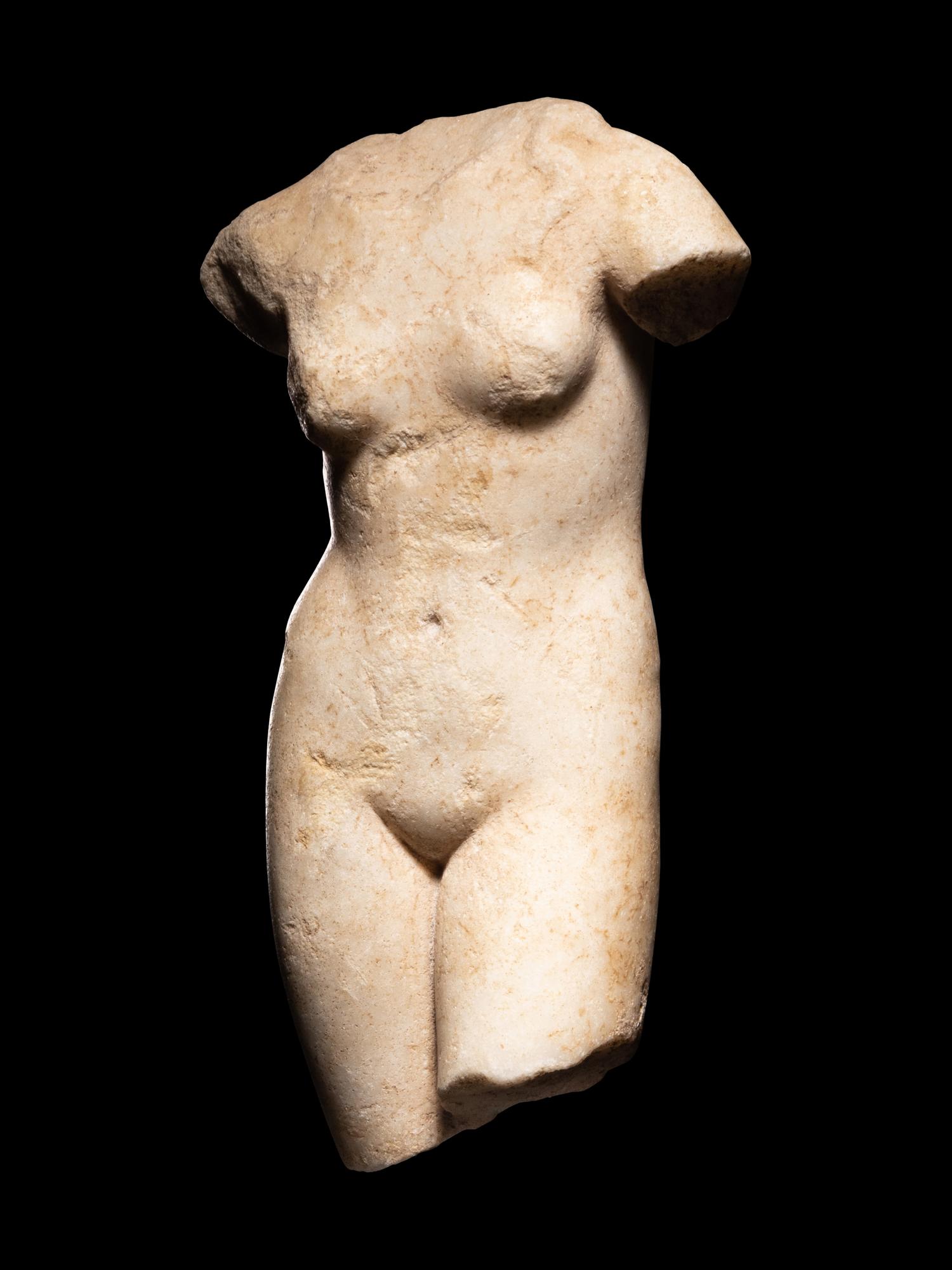 A Roman Marble Torso of Venus