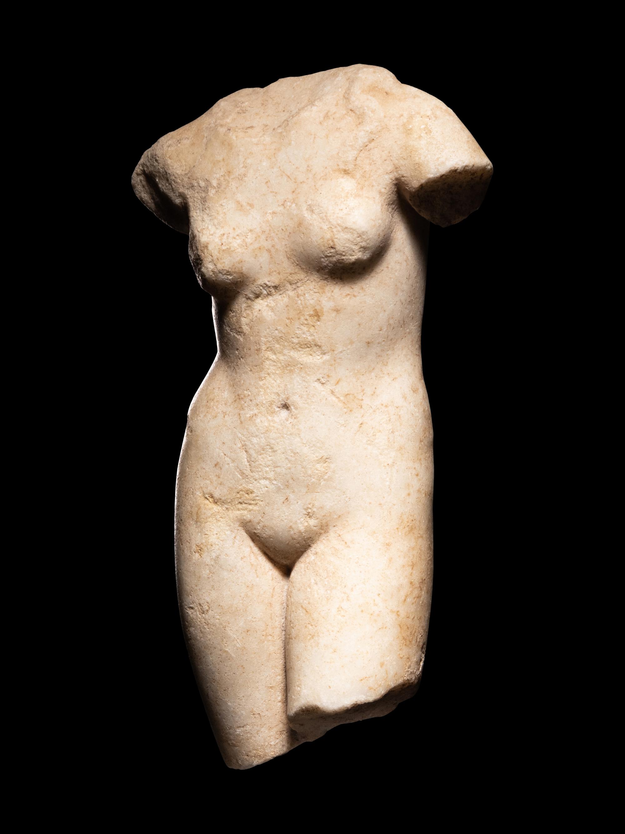 A Roman Marble Torso of Venus