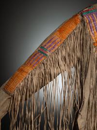 Fort Berthold Quilled Hide Shirt