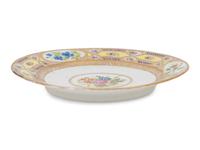 A Set of Five Coalport Church Gresley Porcelain Plates