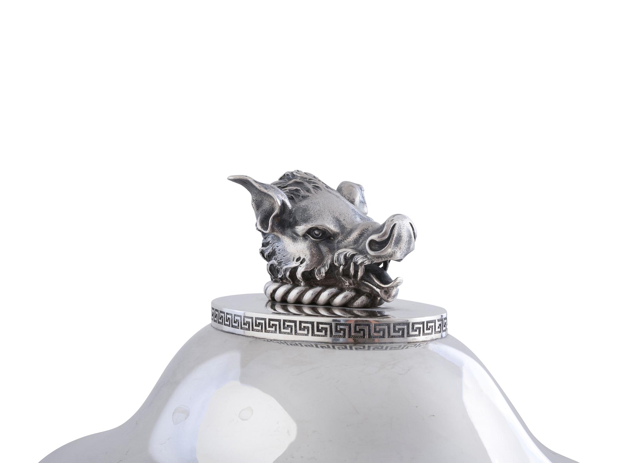 A Tiffany and Co. Silver Soup Tureen