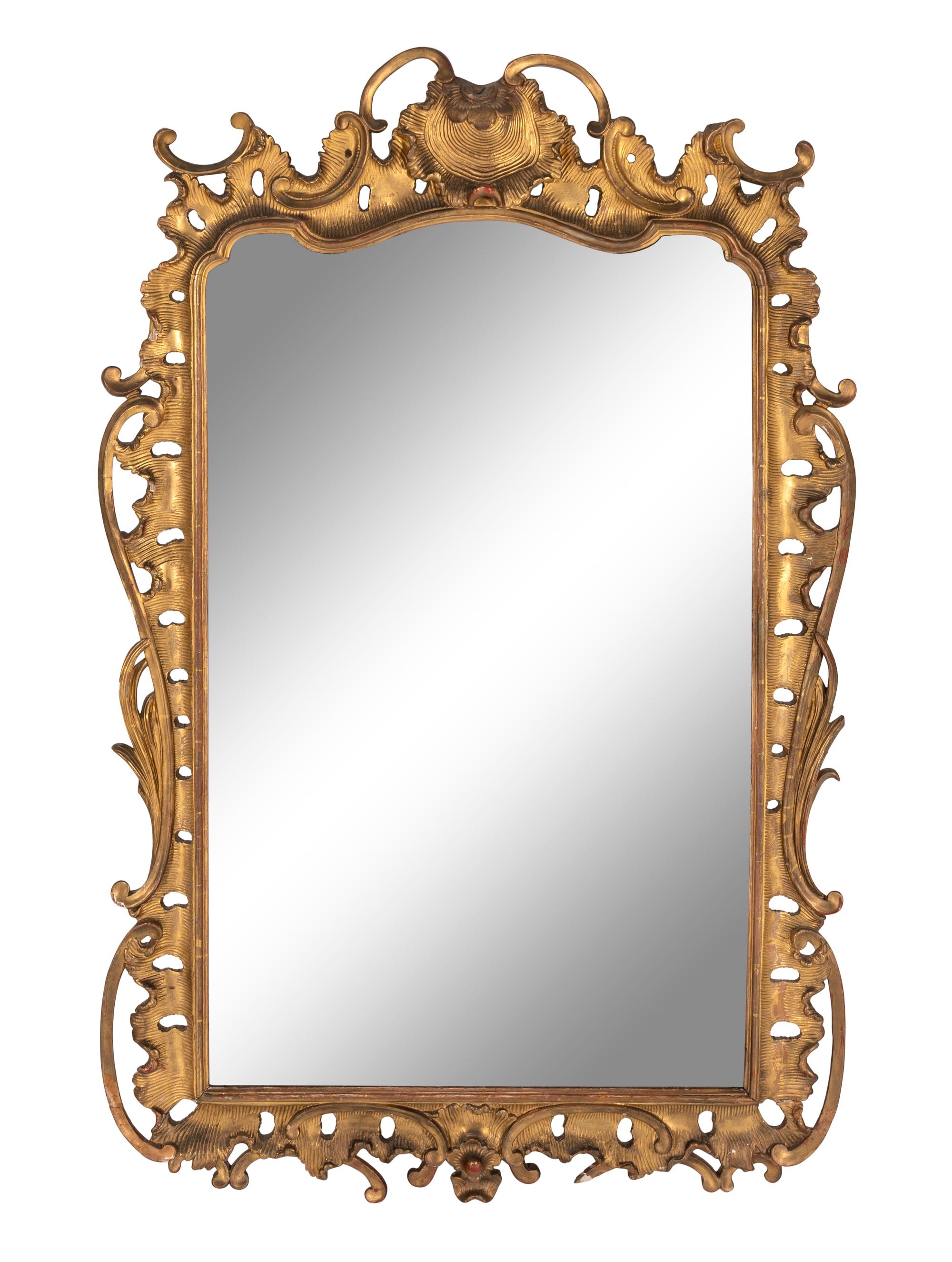 A George III Giltwood Mirror