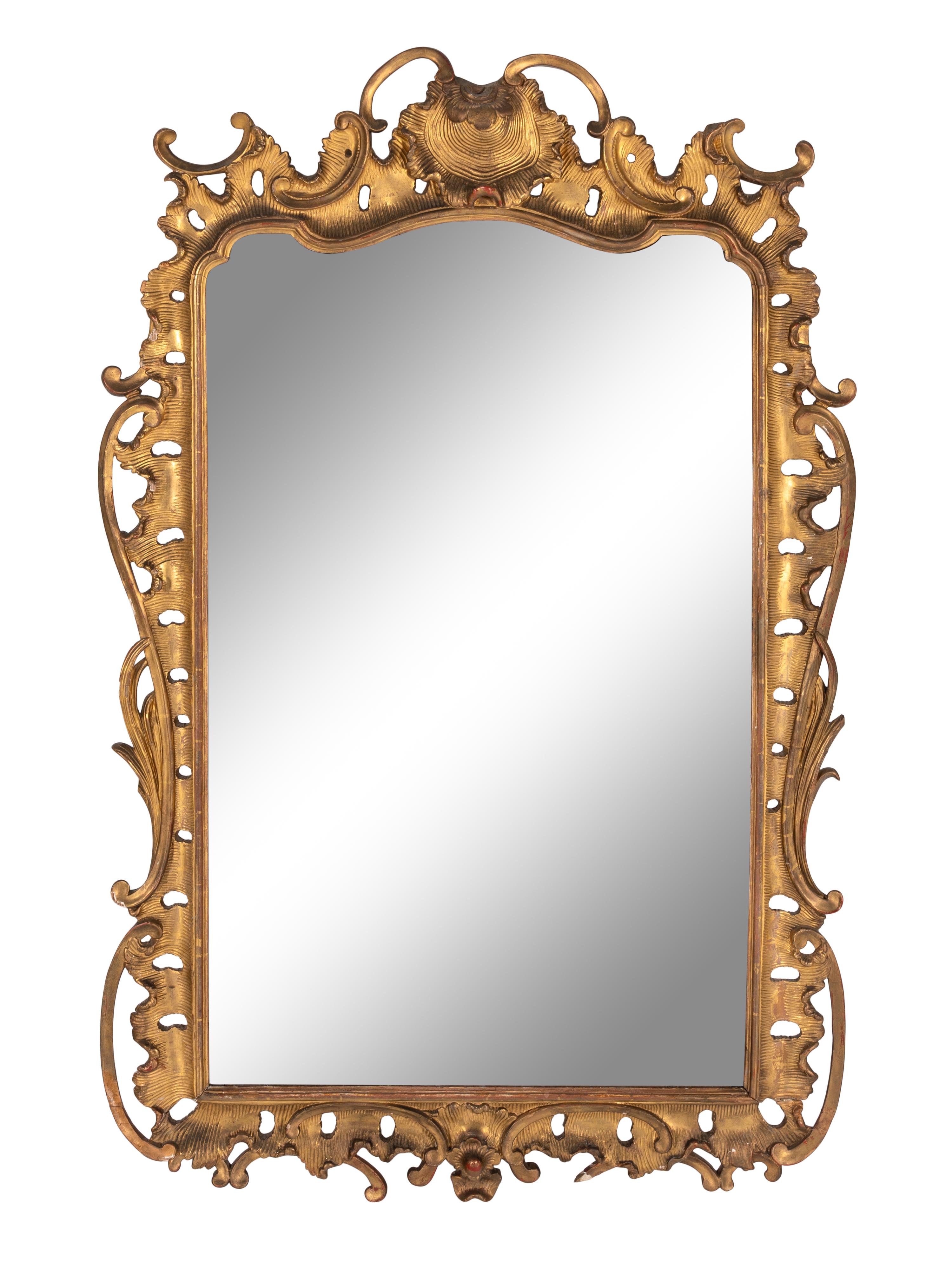A George III Giltwood Mirror