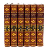 [PLUTARCH]. LANGHORNE, John and William, translators. Plutarch's Lives. London: Edward and Charles Dilly, 1778.