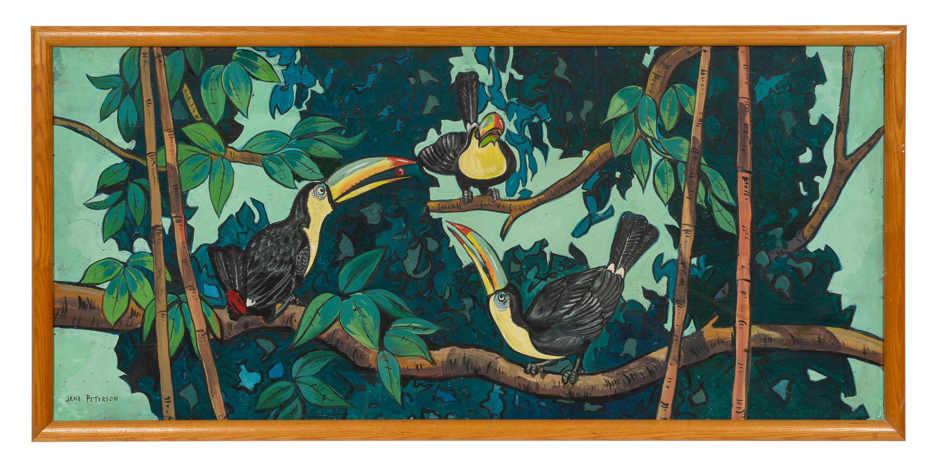Toucans on a Branch
