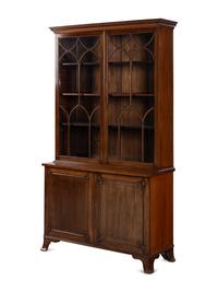 A George III Mahogany Bookcase
