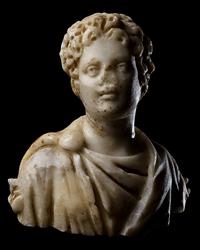 A Roman Marble Portrait Bust of a Youth