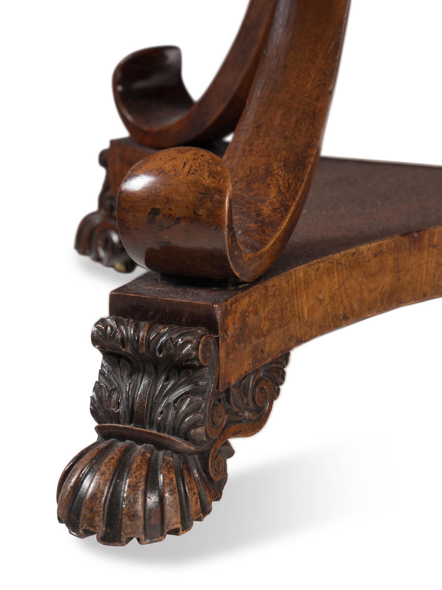 An Anglo-Indian Mahogany Center Table